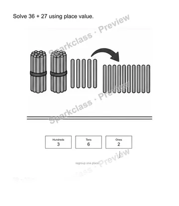 Add by tens and ones — Grade 2 problem preview