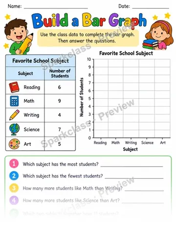 2.OA.A.1 · Story Problems Reinforcement — Grade 2 worksheet preview