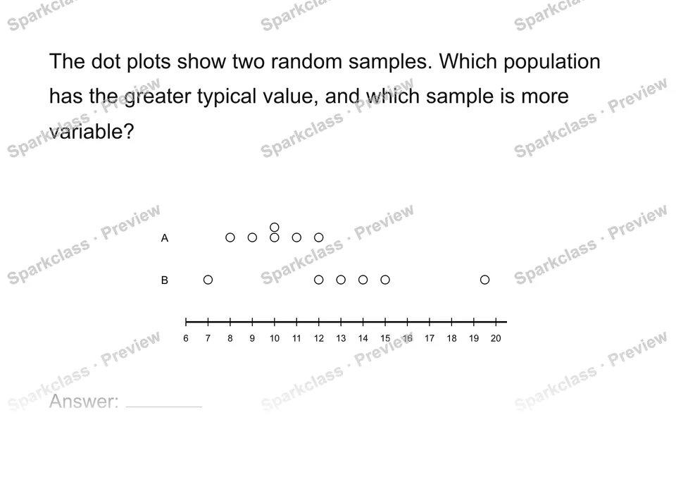 Compare center and variability — page 1