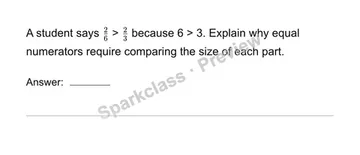 Compare with equivalent forms — Grade 4 problem preview