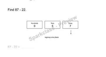 Add or subtract within 100 — Grade 2 problem preview