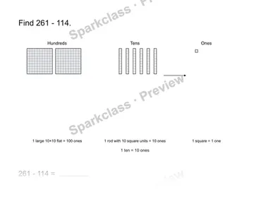 Add and subtract within 1,000 — Grade 2 problem preview
