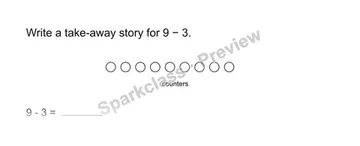 Build a related story — Grade 1 problem preview