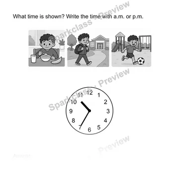 Read time to five minutes — Grade 2 problem preview
