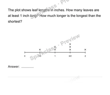 Use a new measurement dataset — Grade 4 problem preview