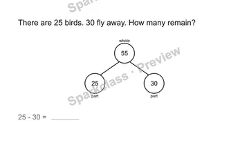 Find what remains — Grade 2 problem preview