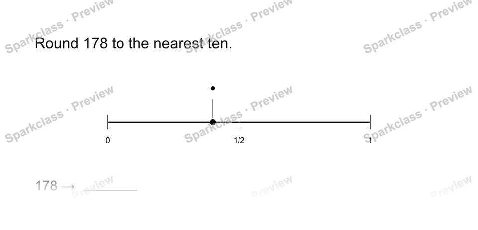 Round to the nearest ten — page 1