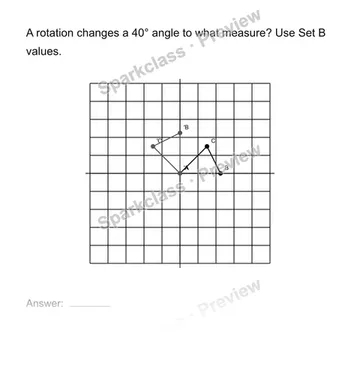 Use angle preservation — Grade 8 problem preview