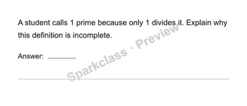 Classify prime and composite numbers — Grade 4 problem preview
