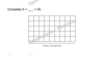 Use a known fact — Grade 3 problem preview