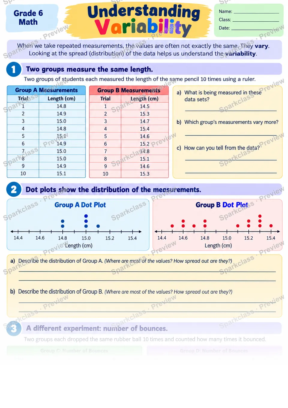 Variability — page 1