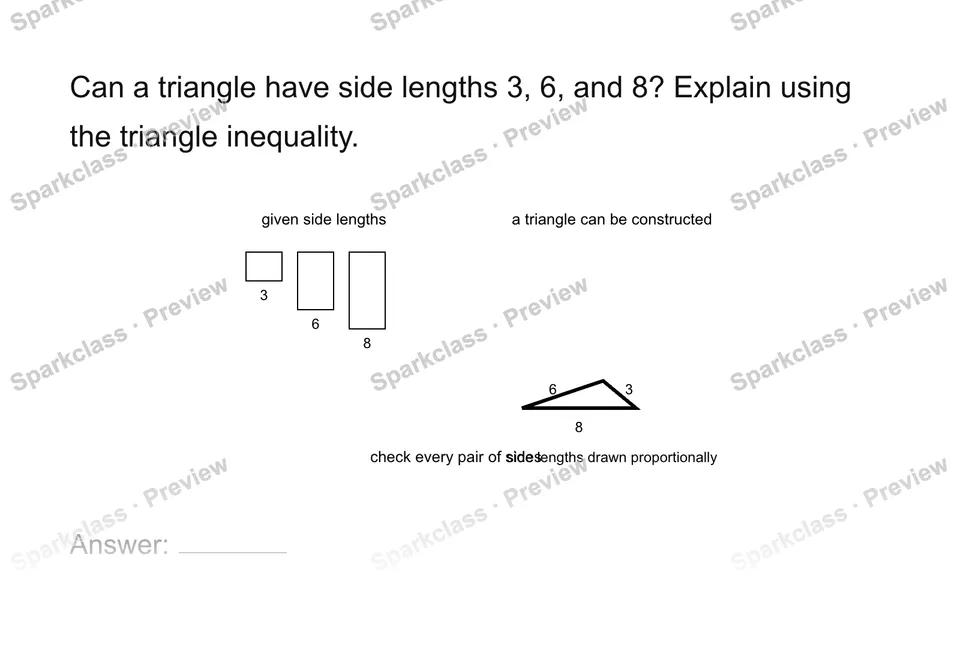 Test triangle existence — page 1