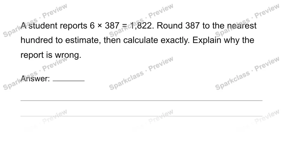 Estimate a product — page 1