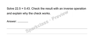 Compute with multi-digit decimals — Grade 6 problem preview