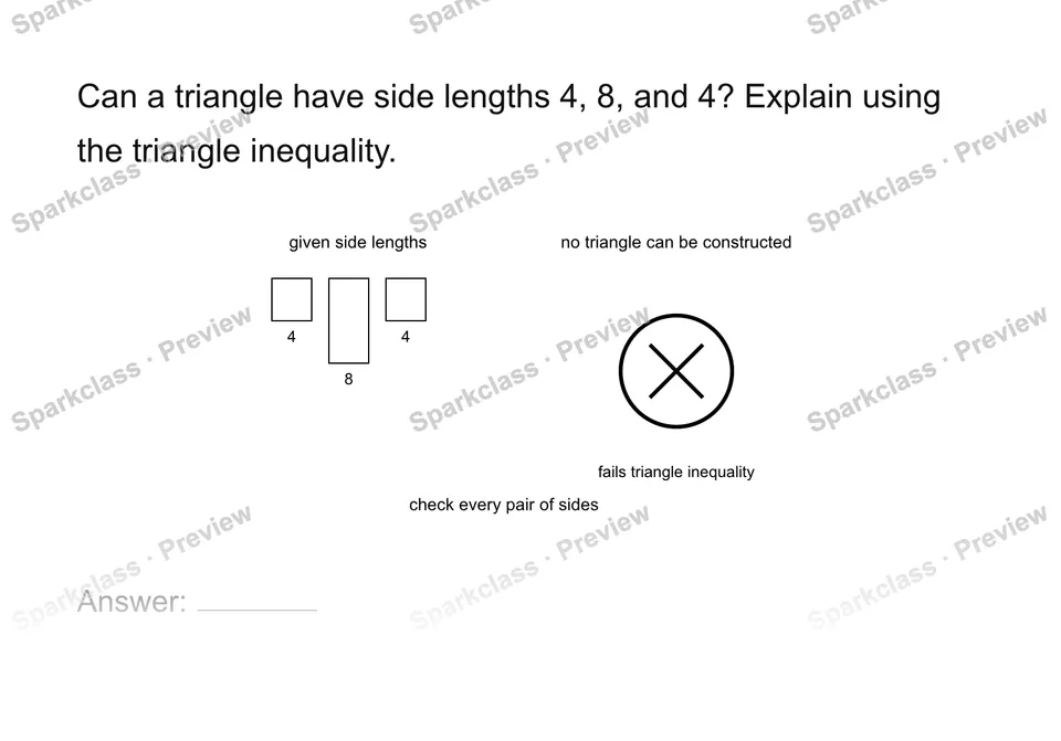Test triangle existence — page 1