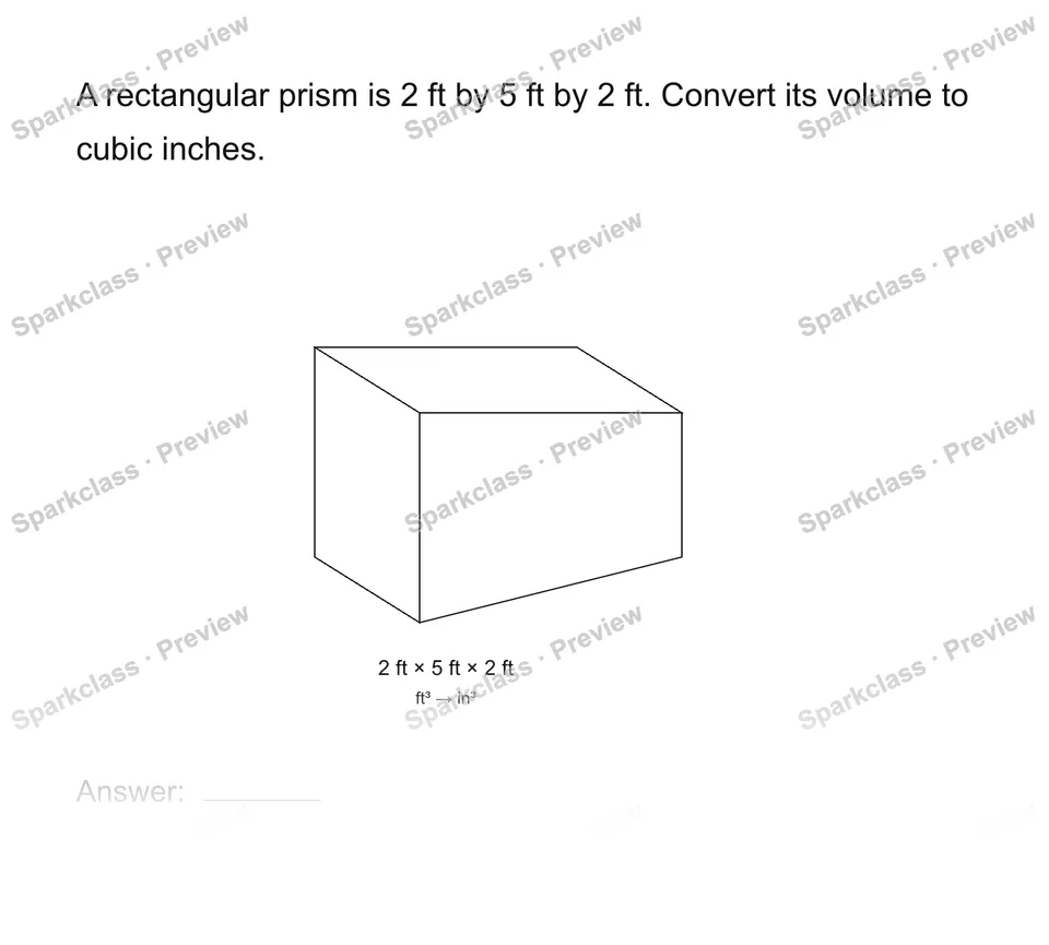 Convert units in a composite volume — page 1