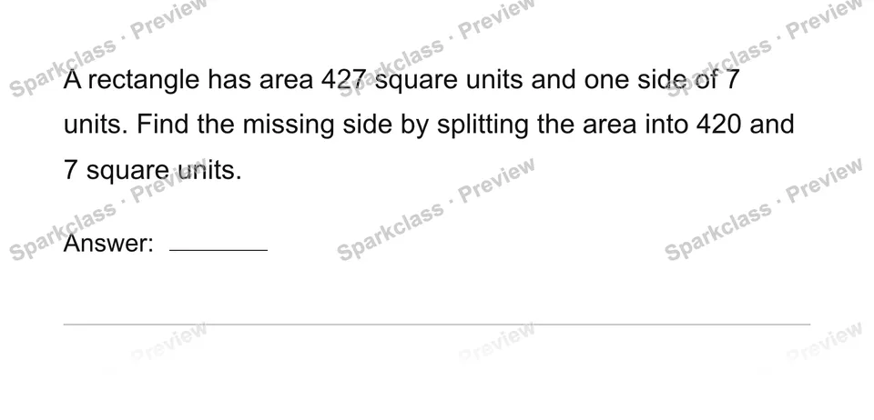 Connect division to area — page 1