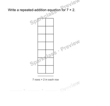 Use repeated addition — Grade 3 problem preview