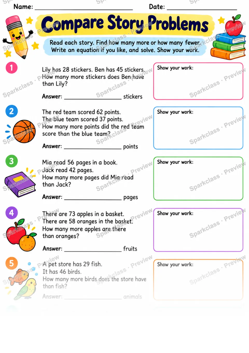 2.OA.A.1 · Compare Story — page 1