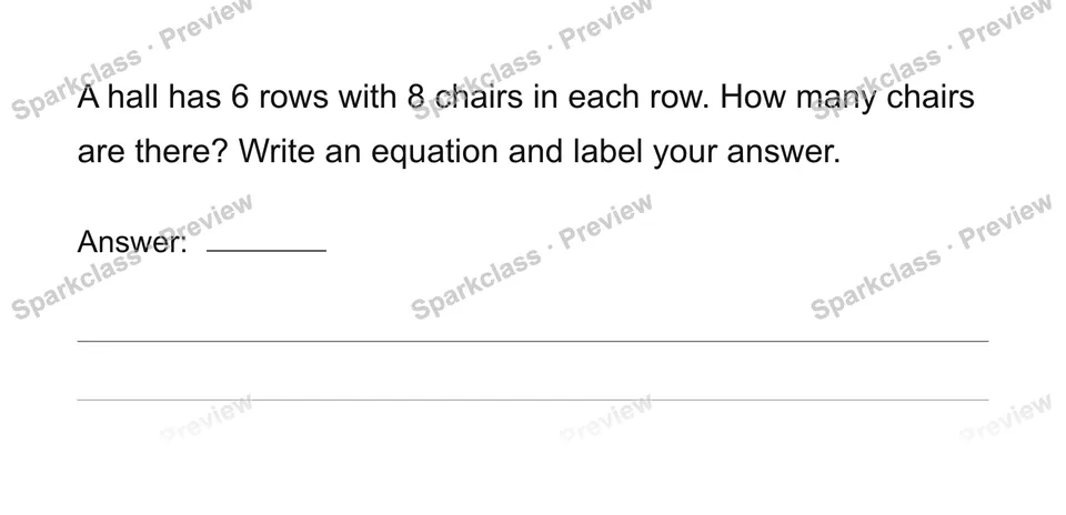 Equal rows — page 1