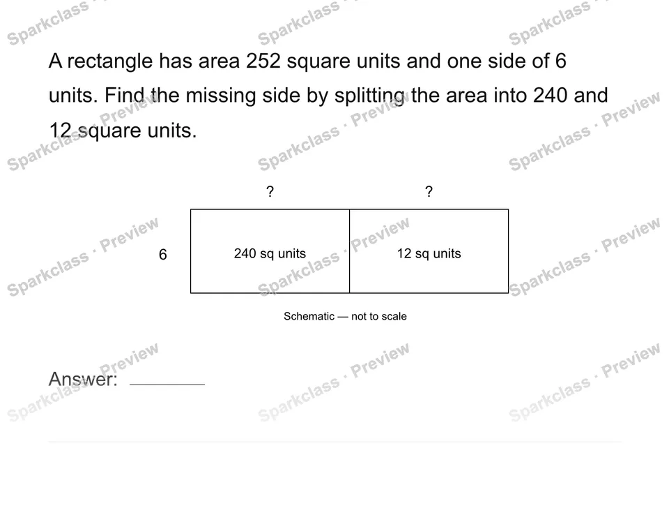 Connect division to area — page 1