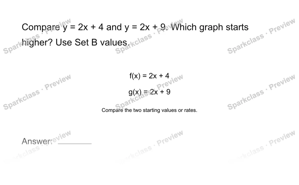 Compare two functions — page 1