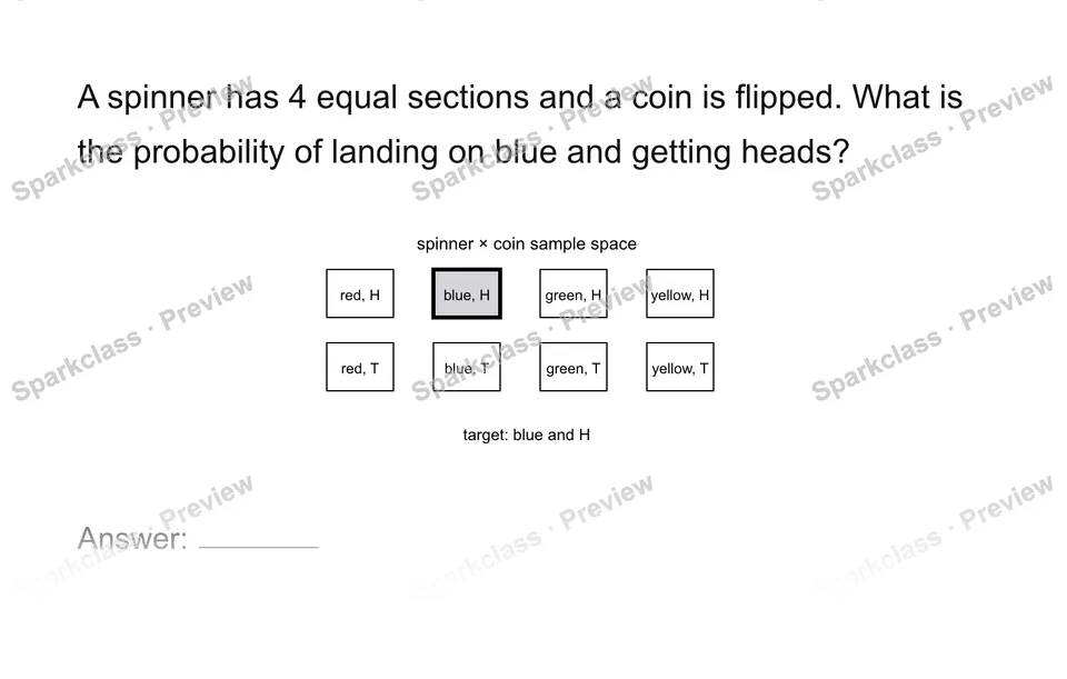 Find a compound-event probability — page 1