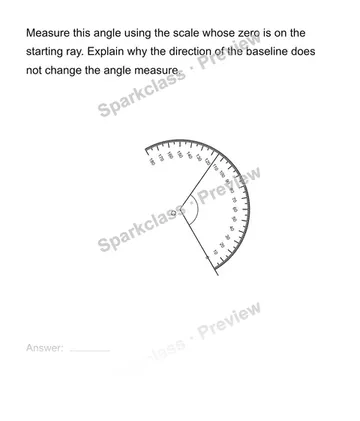 Measure from a rotated baseline — Grade 4 problem preview