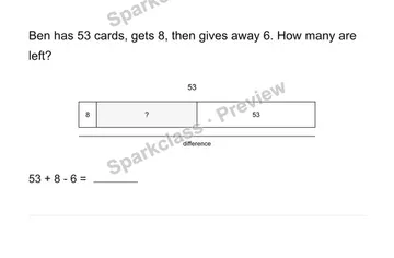 Two steps — Grade 2 problem preview