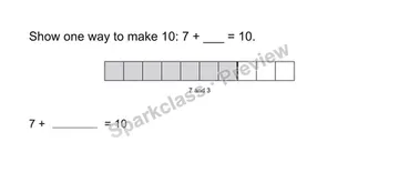 Make a ten — Grade 2 problem preview