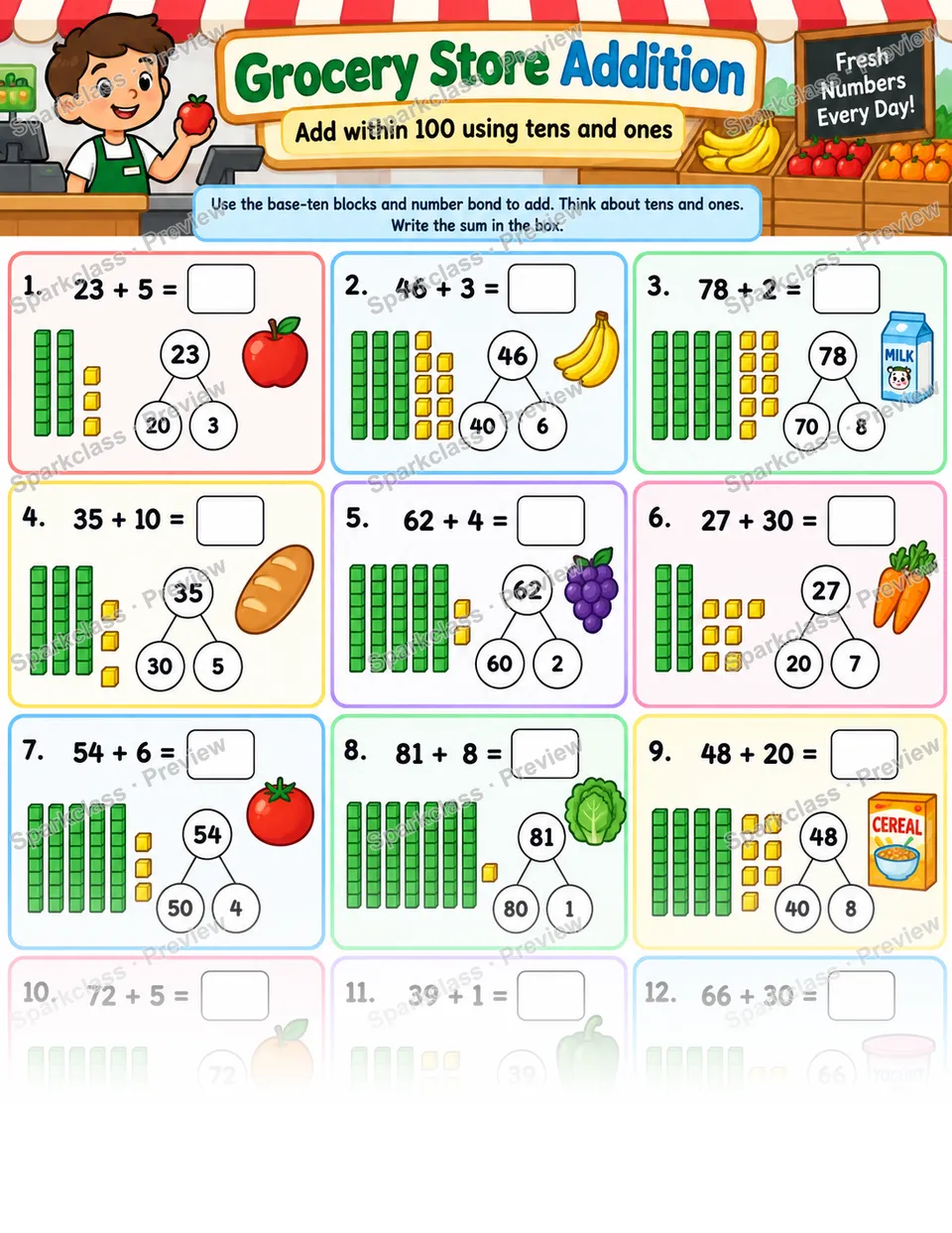 Grocery Store Addition Extra — page 1
