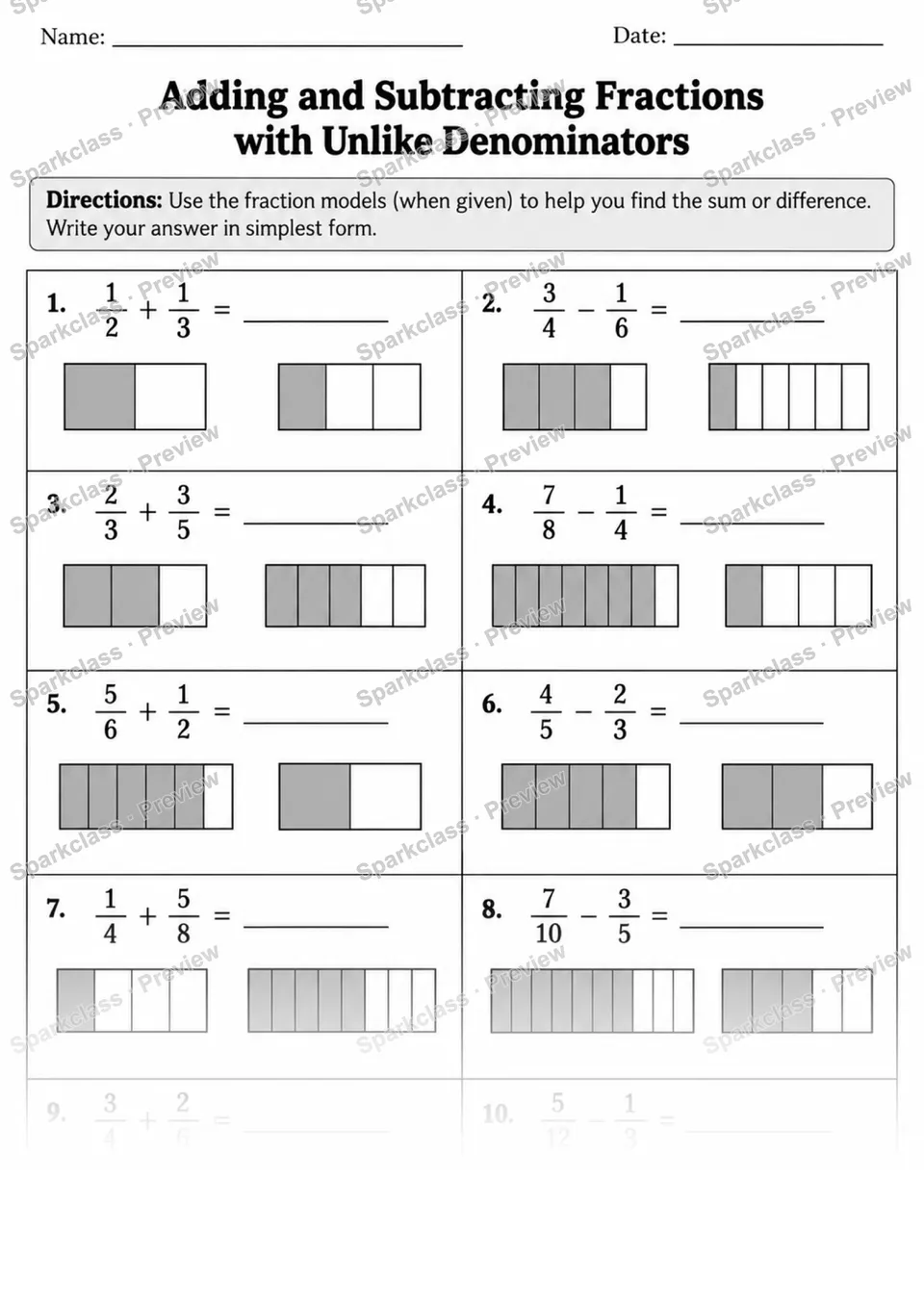 5.NF.B.3 · 3 Fraction Addition Variant 01 — page 1