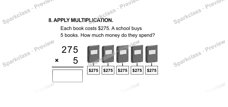 8.Apply multiplication. — page 1