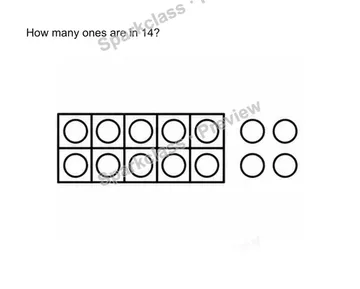Decompose and read 11-19 — Kindergarten problem preview