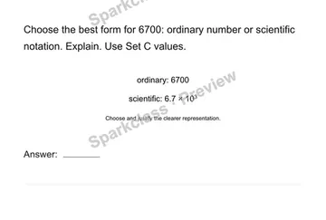 Choose an equivalent representation — Grade 8 problem preview