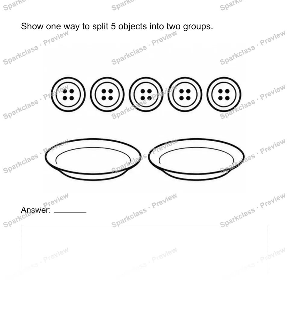Decompose numbers to 5 — page 1