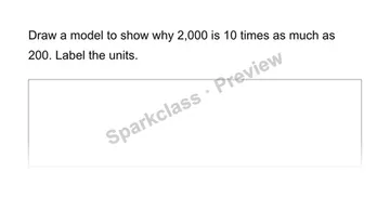 Make your own model — Grade 4 problem preview
