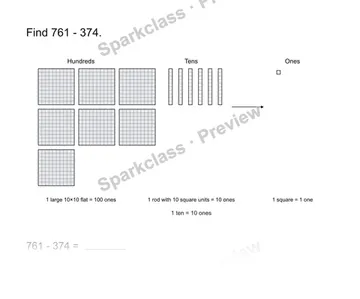 Add and subtract within 1,000 — Grade 2 problem preview