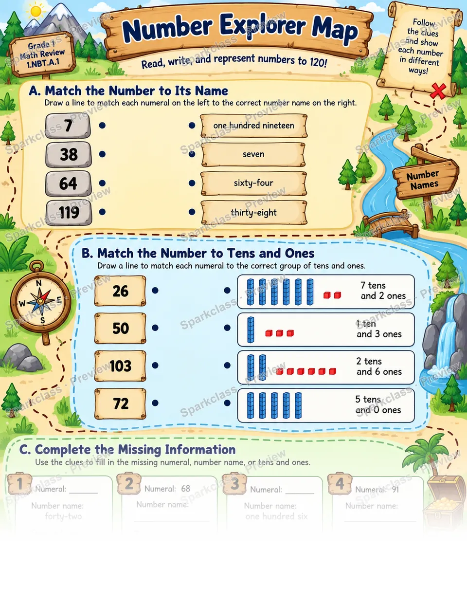 Number Explorer Map 120 — page 1