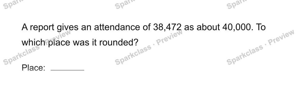 Reason about rounding — page 1