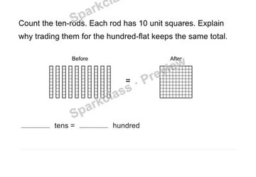 Build a hundred — Grade 4 problem preview