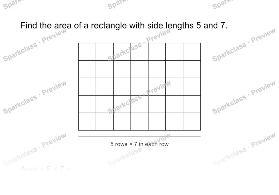 Use the area formula — page 1