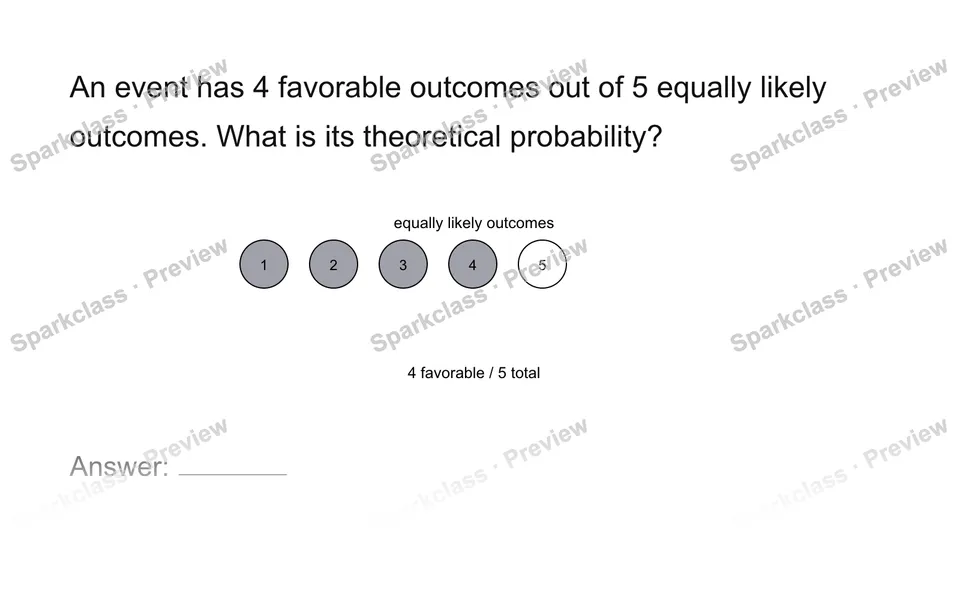 Find theoretical probability — page 1