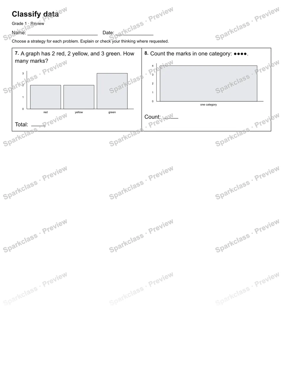 Classify data — Review — page 2
