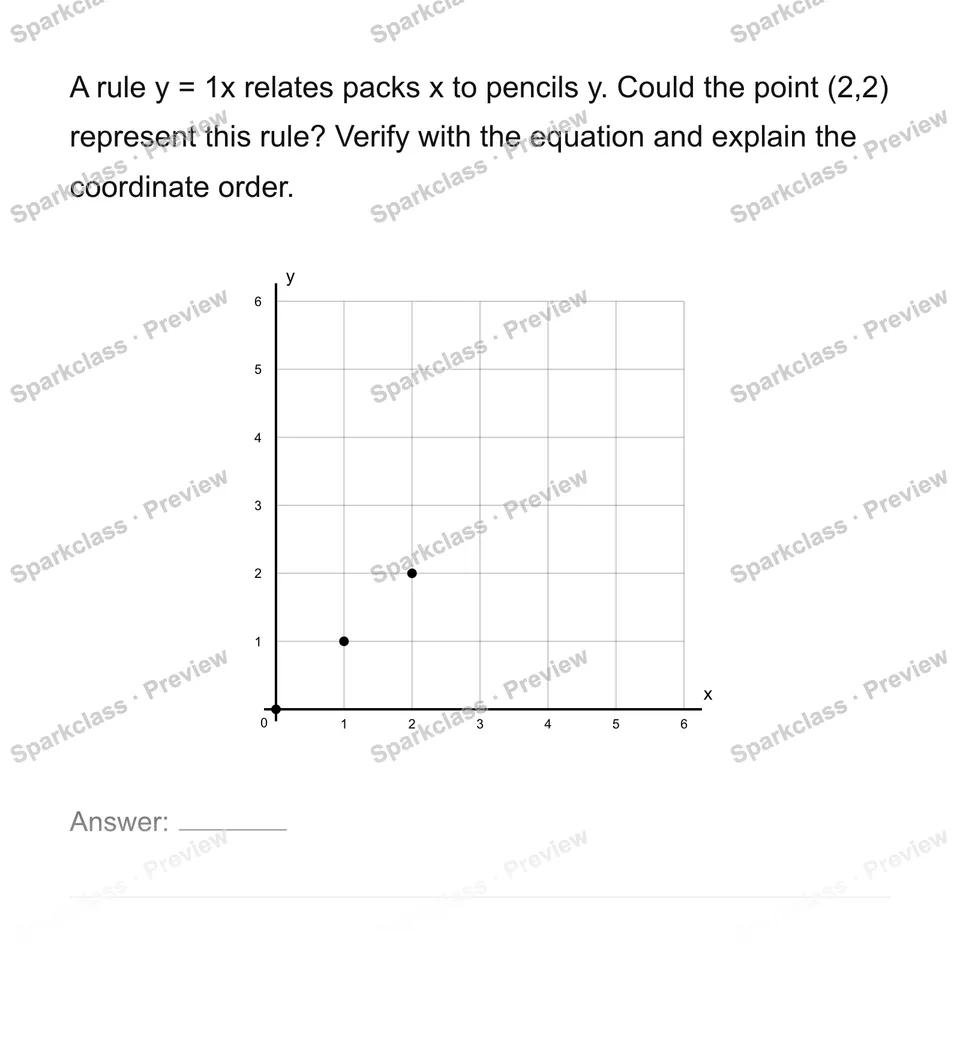 Connect tables, graphs and equations — page 1