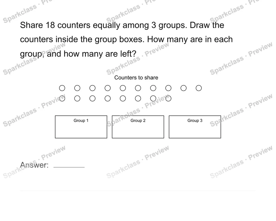 Share counters equally — page 1