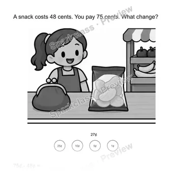 Change story — Grade 2 problem preview