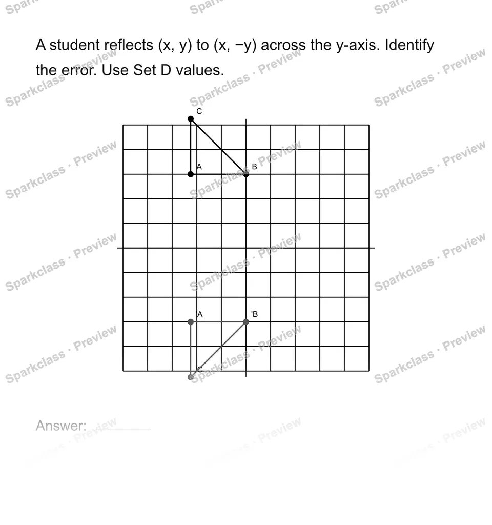 Find an error in a transformation — page 1