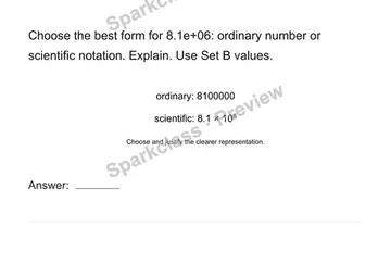 Choose an equivalent representation — Grade 8 problem preview