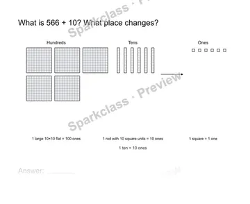 Add or subtract 10 — Grade 2 problem preview